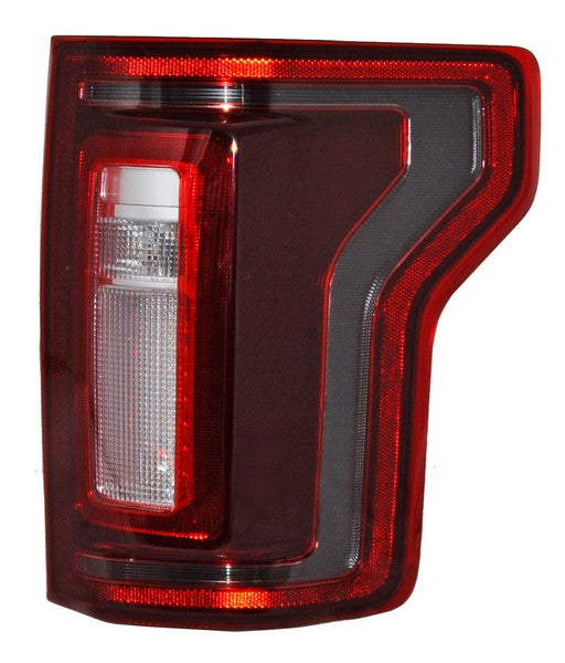 Calavera Derecha para Ford Lobo King Ranch 2015, 2016, 2017, 2018, 2019 - LEDS, Oscura