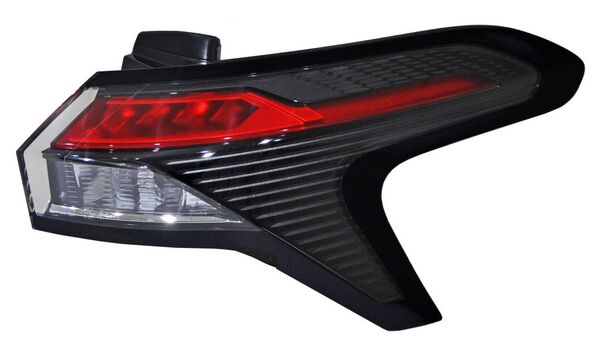 Calavera para Chevrolet Groove 2022, 2023, 2024, 2025 - Exterior, LEDS, Filo Negro, Derecha