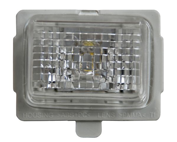 Luz De Placa Mercedes Benz Clase C 2007, 2008, 2009, 2010, 2011, 2012 Leds (TYC)