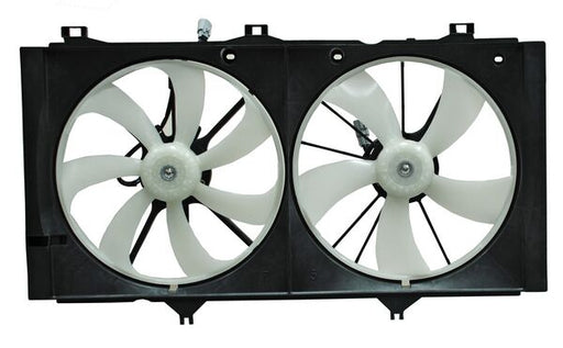 Motoventilador para Toyota Avanza 2009, 2010, 2011/ para Toyota Camry 2010, 2011 L4 2.7L Sin Aire Acondicionado Para Radiador Doble Automatico Completo