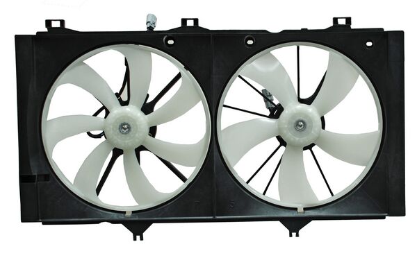 Motoventilador para Toyota Avanza 2009, 2010, 2011/ para Toyota Camry 2010, 2011 L4 2.7L Sin Aire Acondicionado Para Radiador Doble Automatico Completo