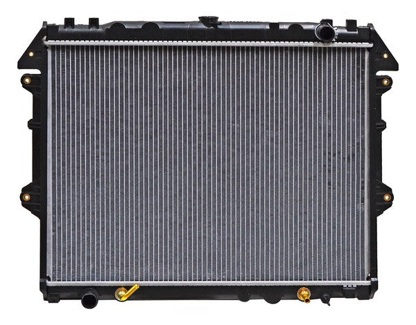 Radiador para Hilux 2006, 2007, 2008, 2009, 2010, 2011, 2012, 2013, 2014, 2015 Automatico L4 2.7L 19 2/3X 25 7/8 - de Aluminio 1