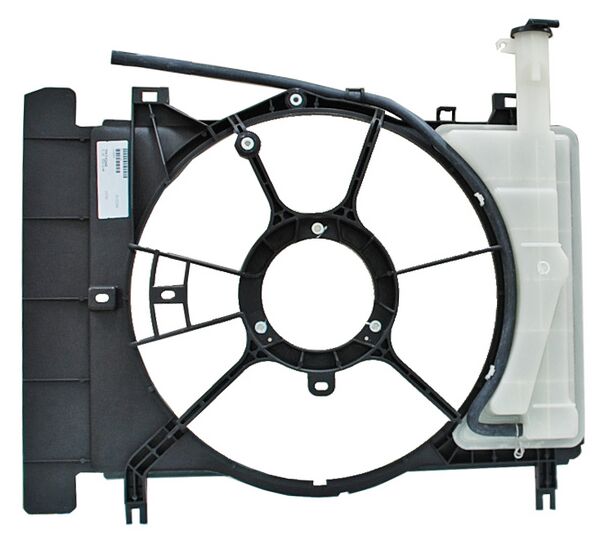 Tolva Ventilador para Toyota Yaris 2007, 2008, 2009, 2010, 2011, 2012, 2013, 2014, 2015, 2016 4/ (5 Puertas) Con Deposito Recuperador con Tapa