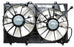 Motoventilador para Toyota Highlander 2008, 2009, 2010, 2011, 2012, 2013 3.5L para Remolque Para Radiador para Aire Acondicionado Doble Completo