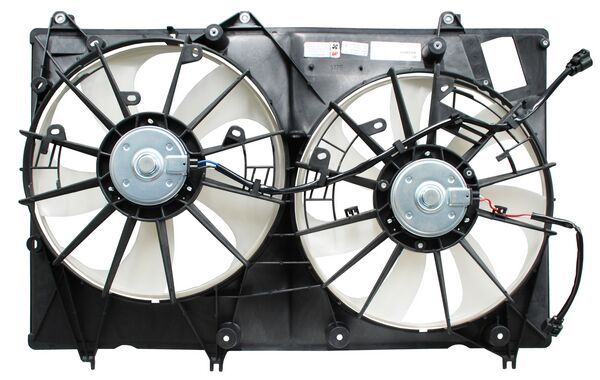 Motoventilador para Toyota Highlander 2008, 2009, 2010, 2011, 2012, 2013 3.5L para Remolque Para Radiador para Aire Acondicionado Doble Completo