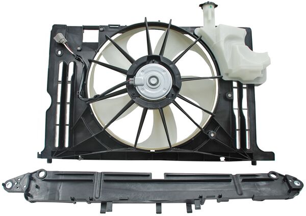 Motoventilador para Toyota Corolla 2014, 2015, 2016, 2017, 2018, 2019 L4/ 1.8L Con Tolva Superior Con Deposito Sencillo Completo Hnh