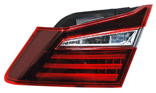 Calavera para Honda Accord 2016, 2017 (Sedan, 4 Puertas) Interior, con Foco, Derecha