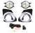 Faro Niebla para Toyota Corolla 2011, 2012, 2013 - Con Parrilla con Cromo, con LEDS Juego