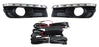 Parrilla para Chevrolet Cruze 2010, 2011, 2012, 2013, 2014, 2015, 2016 - Para Faro Niebla con LEDS Juego