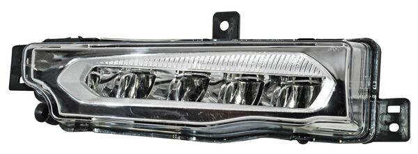 Faro Niebla para BMW X3 2018, 2019 - LEDS Fondo Cromado - Izquierdo