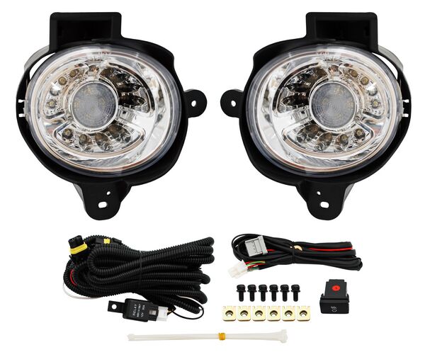 Faro Niebla Hilux 2012, 2013, 2014, 2015 Led, Con Base (Juego)