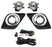 Faro Niebla para Hilux 2016, 2017, 2018, 2019, 2020, 2021, 2022, 2023, 2024, 2025 con Parrilla Filo Centro Exterior Cromado Juego