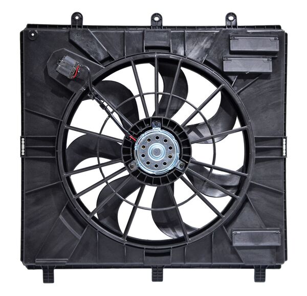 Motoventilador para Chevrolet S10 Max 2022, 2023, 2024, 2025, 2026 Con Aire Con Tolva Con Reserva Completo 4 Pines