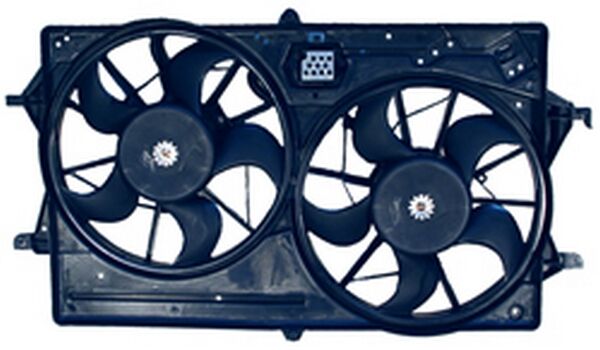 Motoventilador para Ford Focus 2000, 2001, 2002, 2003, 2004 Dohc 2.0L Para Radiador para Aire Acondicionado Completo Revi
