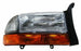 Faro para Dodge Durango 1997, 1998, 1999, 2000, 2001, 2002, 2003/ para Dodge Dakota 1997, 1998, 1999, 2000, 2001, 2002, 2003, 2004 Con Cuarto Derecho