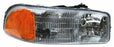 Faro para Camioneta para GMC 1999, 2000, 2001, 2002, 2003, 2004, 2005, 2006/ Yukon 2000, 2001, 2002, 2003, 2004, 2005, 2006 con Base, Derecho