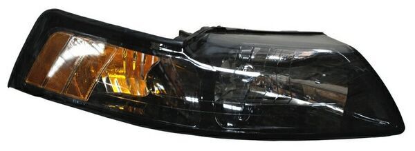 Faro para Ford Mustang 1999, 2000, 2001, 2002, 2003, 2004 Fondo Negro Derecho