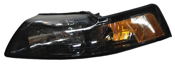 Faro para Ford Mustang 1999, 2000, 2001, 2002, 2003, 2004 Fondo Negro Izquierdo