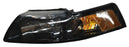 Faro para Ford Mustang 1999, 2000, 2001, 2002, 2003, 2004 Fondo Negro Izquierdo