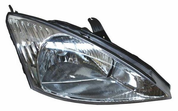 Faro para Ford Focus 2000, 2001, 2002, 2003, 2004 Fondo Cromado Derecho