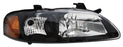Faro para Nissan Sentra 2001, 2002, 2003 Fondo Negro Derecho