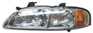 Faro para Nissan Sentra 2001, 2002, 2003 Fondo Cromado Izquierdo