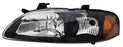 Faro para Nissan Sentra 2001, 2002, 2003 Fondo Negro Izquierdo