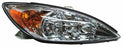 Faro para Toyota Camry 2002, 2003, 2004 Fondo Cromado - Derecho