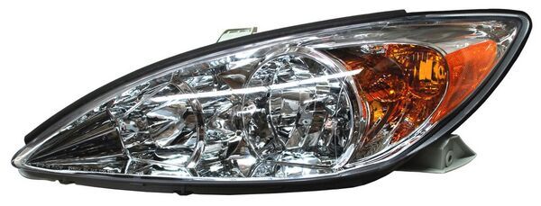 Faro para Toyota Camry 2002, 2003, 2004 Fondo Cromado - Izquierdo