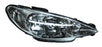 Faro para Peugeot 206 2003, 2004, 2005, 2006, 2007, 2008, 2009 Liso Doble As Derecho