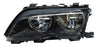 Faro para BMW Serie 3 2002, 2003, 2004, 2005 Fondo Negro Izquierdo