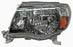 Faro para Toyota Tacoma 2009, 2010, 2011 Fondo Negro, Izquierdo