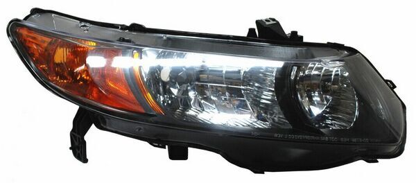 Faro para Honda Civic 2006, 2007, 2008, 2009 (Coupe, 2 Puertas) Derecho