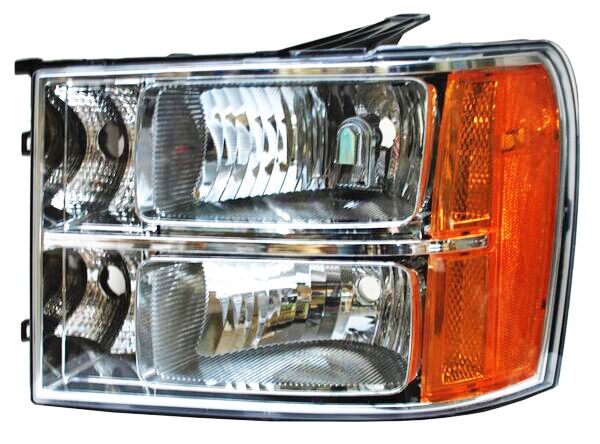 Faro para GMC Sierra 2007, 2008, 2009, 2010, 2011, 2012, 2013 Izquierdo