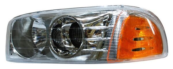 Faro para Sierra para GMC Denali 1999, 2000, 2001, 2002, 2003, 2004, 2005, 2006/ Yukon & Denali 2001, 2002, 2003, 2004, 2005, 2006 con Base, Izquierdo