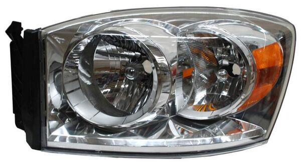 Faro para Dodge Ram 2006, 2007, 2008 Sin Franja Izquierdo