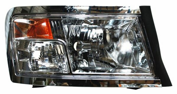 Faro para Dodge Dakota 2008, 2009, 2010, 2011, 2012 - Fondo Cromado - Derecho