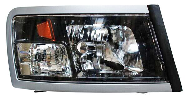 Faro para Dodge Dakota 2008, 2009, 2010, 2011, 2012 - Fondo Negro, Derecho