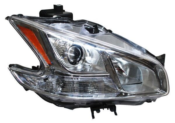 Faro para Nissan Maxima 2009, 2010, 2011, 2012, 2013, 2014, 2015 - Fondo Cromado Derecho