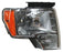 Faro para Camioneta Ford 2009, 2010, 2011, 2012, 2013, 2014 Lobo Fondo Cromado - Derecho