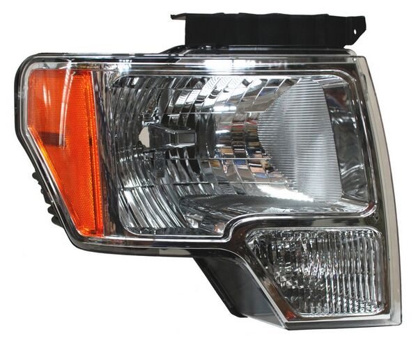 Faro para Camioneta Ford 2009, 2010, 2011, 2012, 2013, 2014 Lobo Fondo Cromado - Derecho