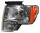 Faro para Camioneta Ford 2009, 2010, 2011, 2012, 2013, 2014 Lobo Fondo Cromado - Izquierdo