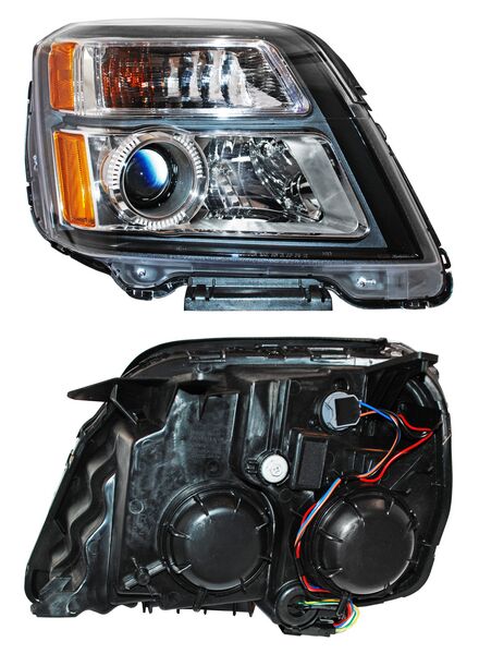 Faro para GMC Terrain 2016, 2017 - Filo Negro, Derecho
