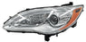Faro para Chrysler 2011, 2012, 2013, 2014 - Fondo Cromado - Izquierdo