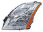 Faro para Nissan Sentra 2010, 2011, 2012 - Fondo Cromado Izquierdo