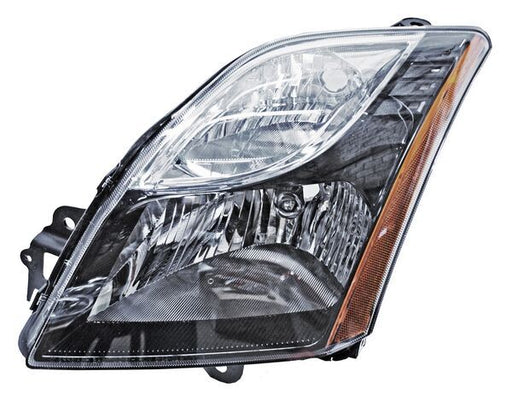 Faro para Nissan Sentra 2010, 2011, 2012 - Fondo Negro Izquierdo