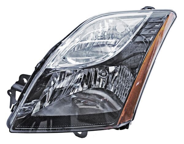 Faro para Nissan Sentra 2010, 2011, 2012 - Fondo Negro Izquierdo