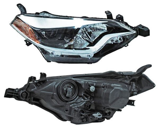 Faro para Toyota Corolla 2014, 2015, 2016 - Con Focos, Derecho