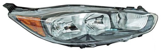 Faro para Ford Fiesta 2014, 2015, 2016, 2017, 2018, 2019 - Fondo Negro m Derecho