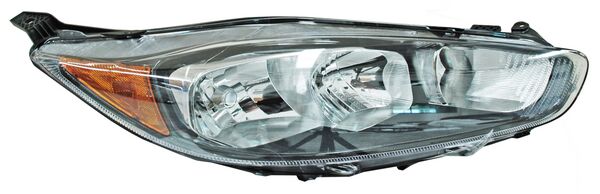 Faro para Ford Fiesta 2014, 2015, 2016, 2017, 2018, 2019 - Fondo Negro m Derecho